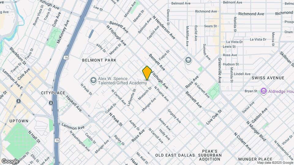 2019 N Prairie Ave Map and Location Details