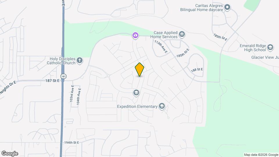 18748 108th Ave E Map and Location Details