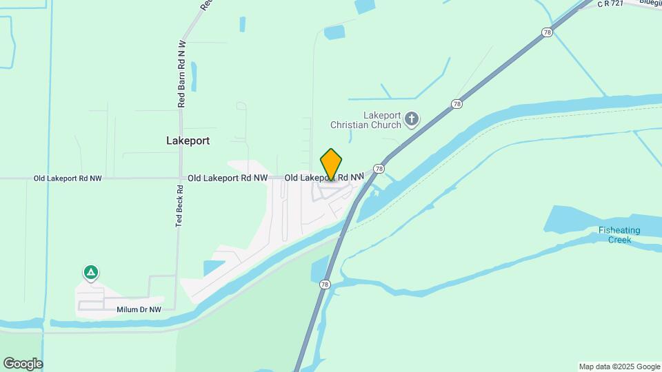 1073 Old Lakeport Rd NW Map and Location Details