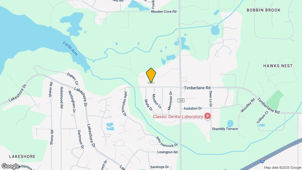 260 Timberlane Rd Map and Location Details