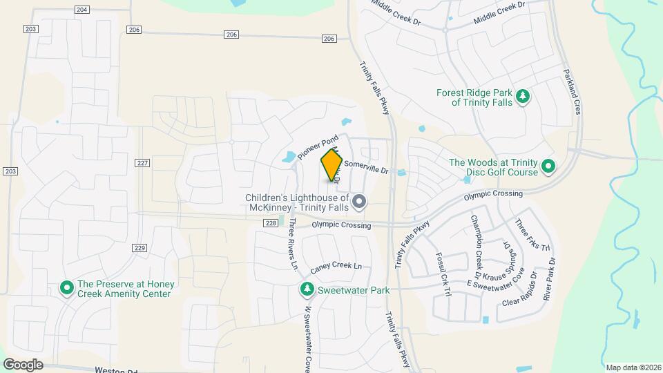 8109 Mdw Vly Dr Map and Location Details