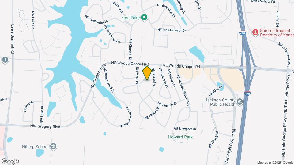 3731 NE Colonial Dr Map and Location Details