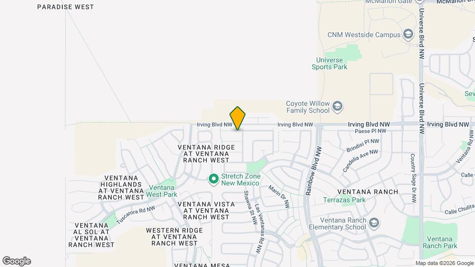 7608 Snowy Egret Ct NW Map and Location Details