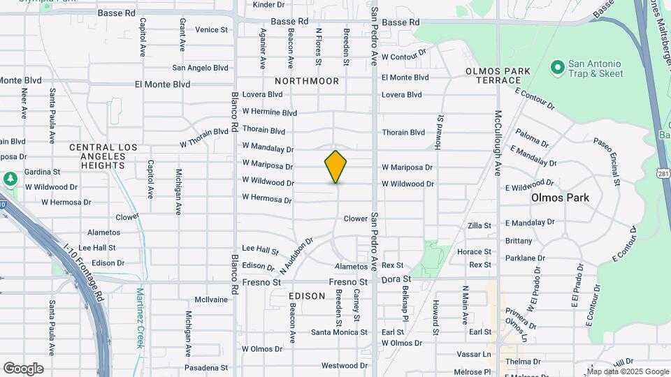 402 W Wildwood Dr Map and Location Details