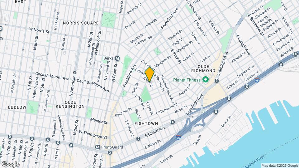 1466 E Wilt St Map and Location Details