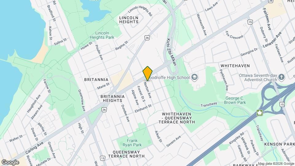 813 Norton Ave Map and Location Details