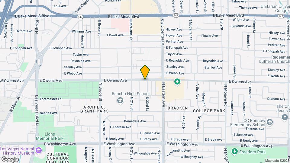 1541 N 23rd St Map and Location Details