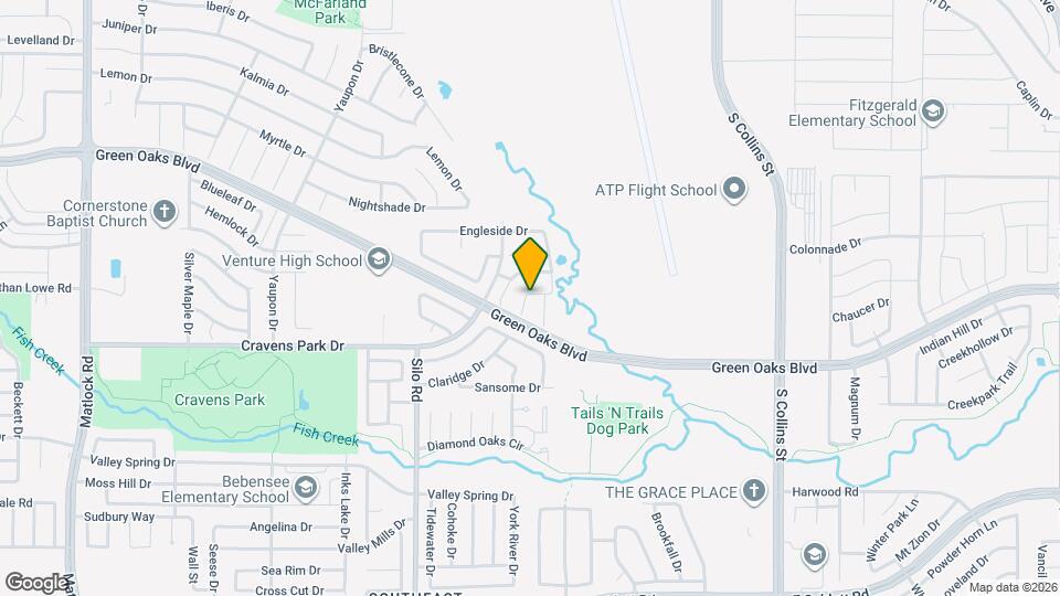 800 Castlewick Ct Map and Location Details