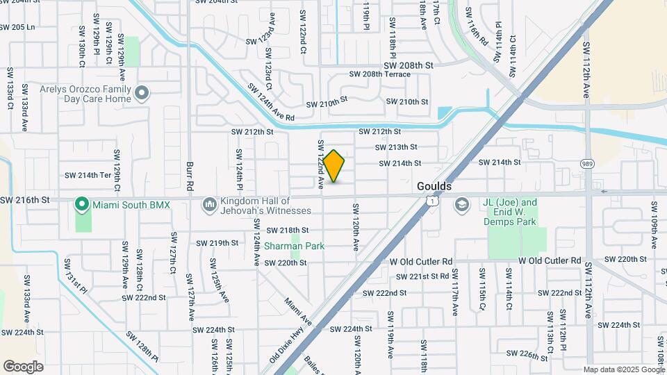 12130 SW 215th St Map and Location Details