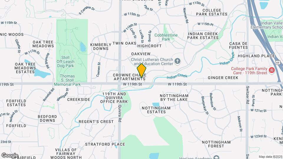 Crowne Chase Apartment Homes Map and Location Details