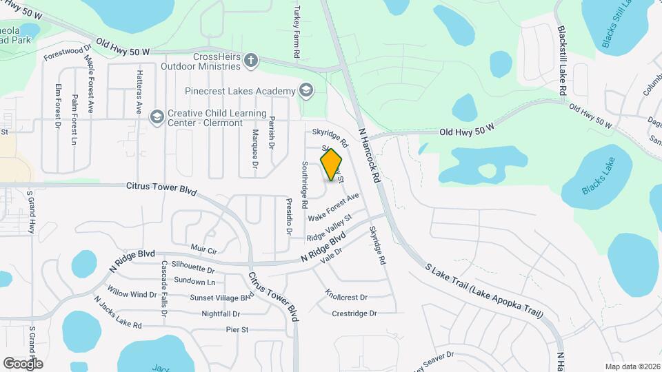 1849 Valley Ridge Loop Map and Location Details