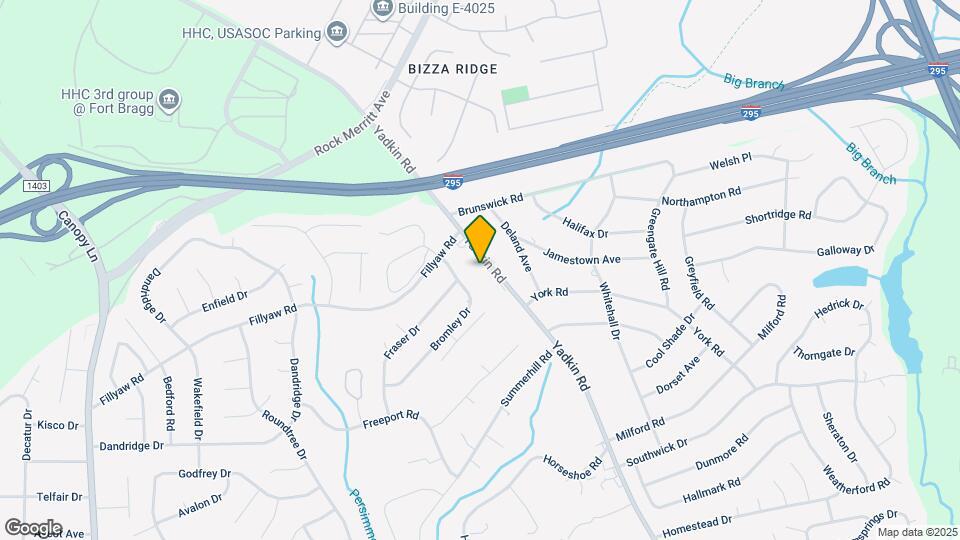 6467 Yadkin Rd Map and Location Details