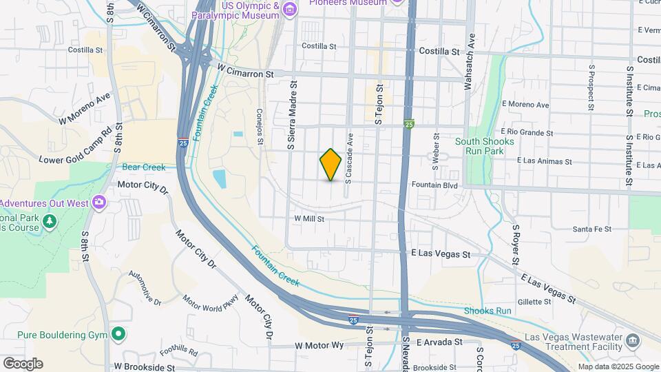 17 W Fountain Blvd Map and Location Details