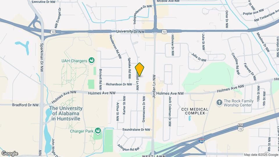 906 Woodall Ln NW Map and Location Details