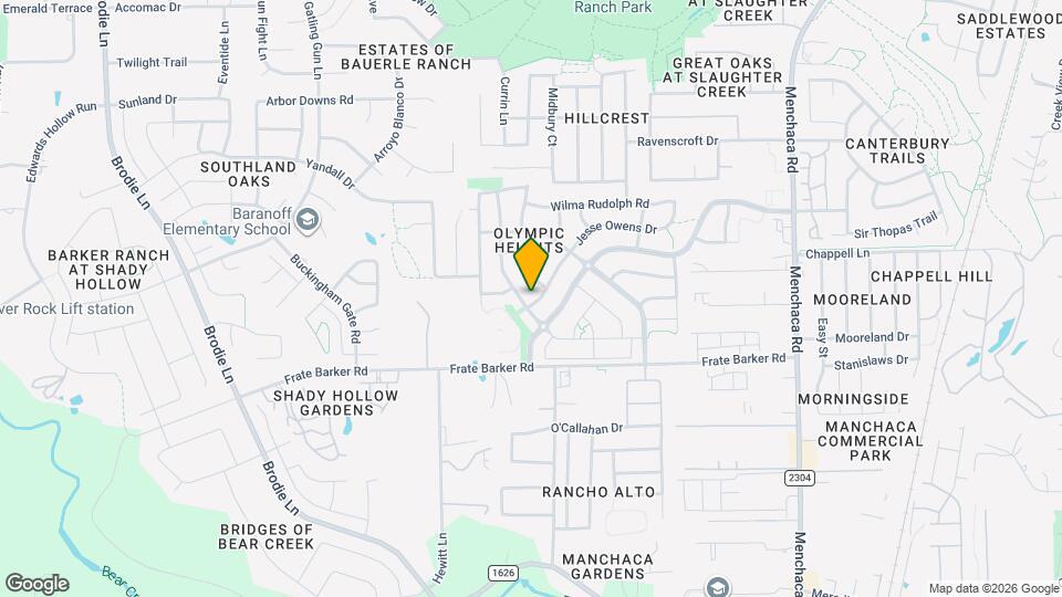 2512 Jesse Owens Dr Map and Location Details