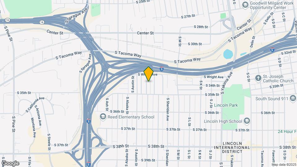 3323 S Ainsworth Ave Map and Location Details