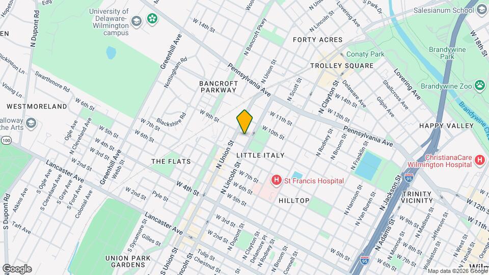 1912 W 9th St Mapa y Detalles de la Ubicación
