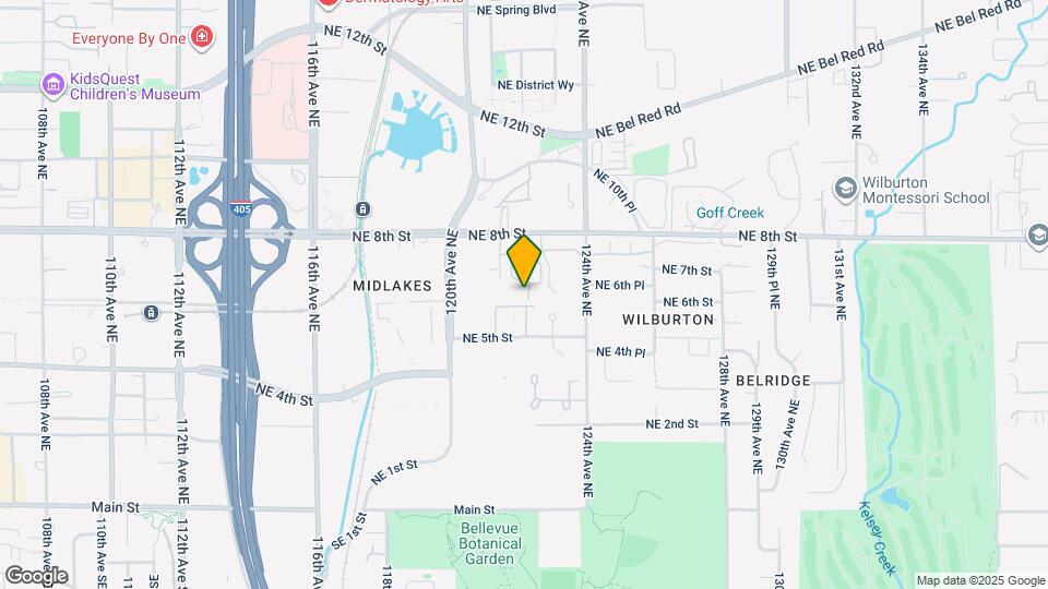 616 122nd Ave NE Map and Location Details