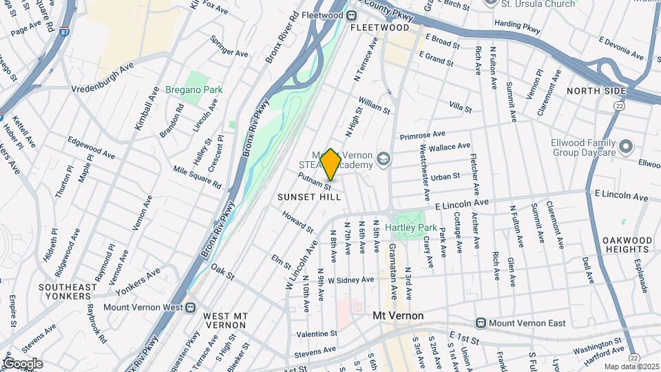 405 N High St Map and Location Details