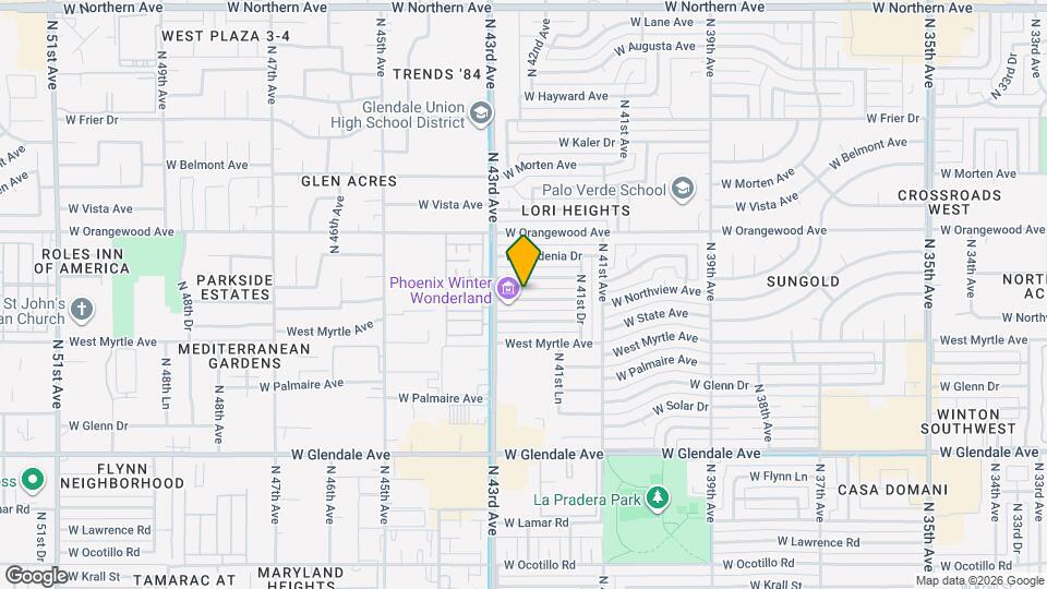 4220 W State Ave Map and Location Details