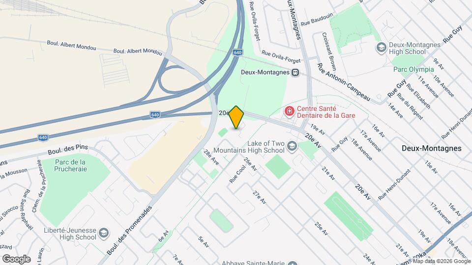 200 Des Manoirs Rue Map and Location Details