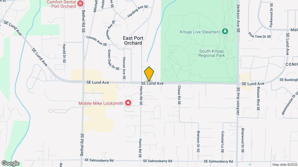 2304 SE Lund Ave Map and Location Details