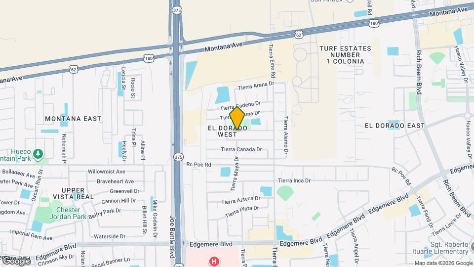 12300 Tierra Volcan Ave Map and Location Details