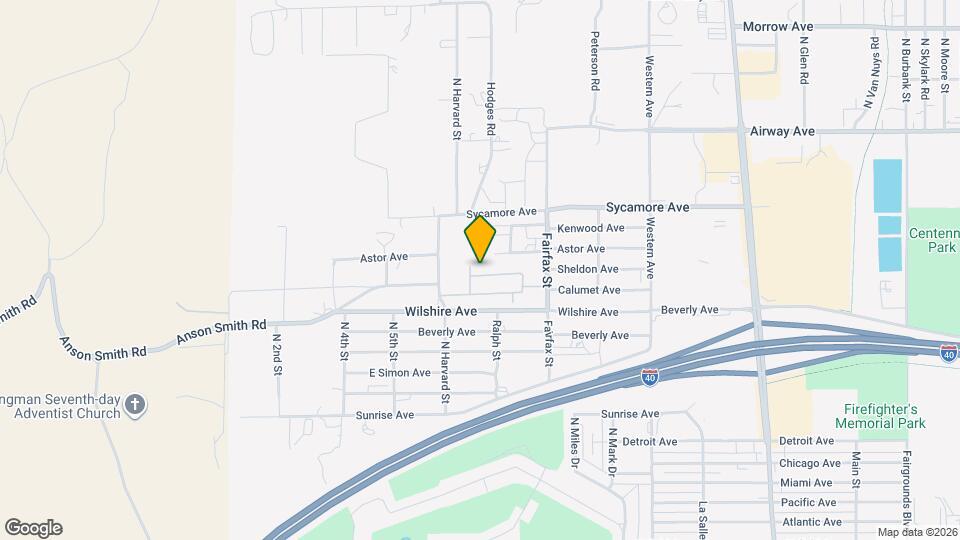 703 Pala Mesa Dr Map and Location Details