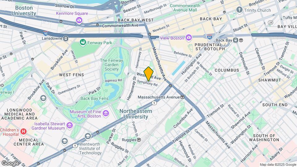 37 Symphony Rd, Unit 18 Map and Location Details