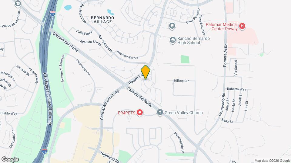 14984 Av. Venusto Map and Location Details