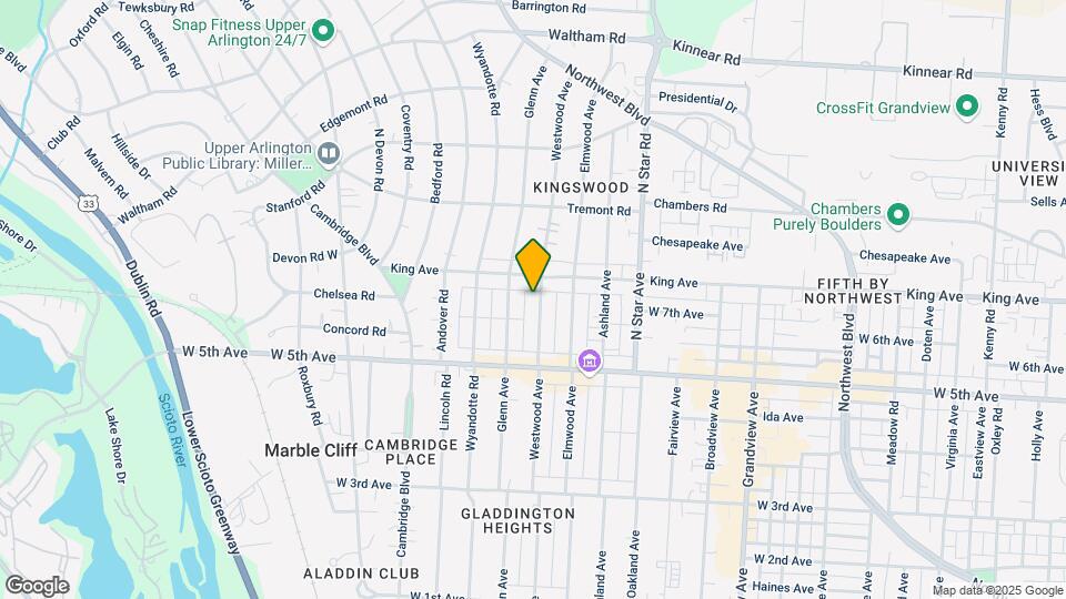 1675-1681 Westwood Ave Map and Location Details