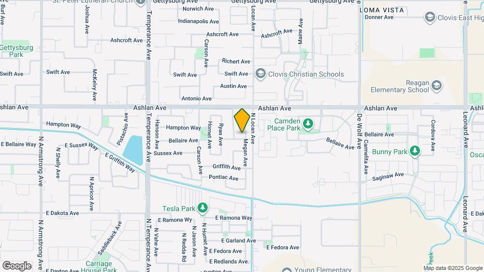 2965 Bellaire Ave Map and Location Details
