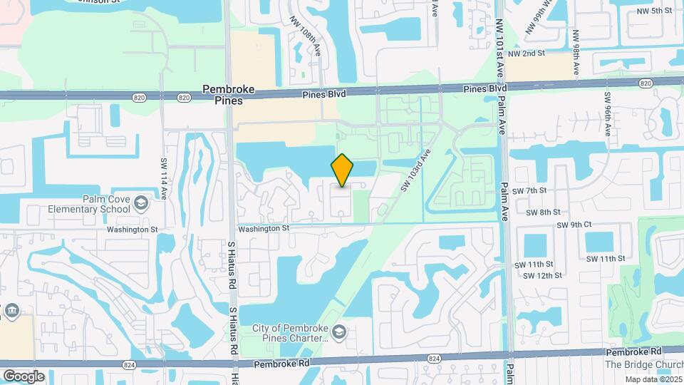 10643 SW 7th St Map and Location Details