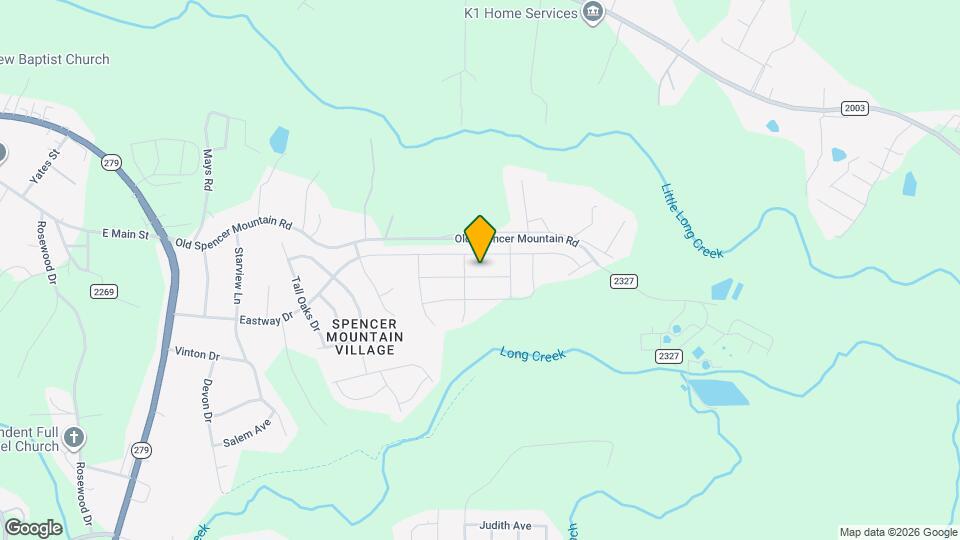 1920 Windy Willow Ln Map and Location Details