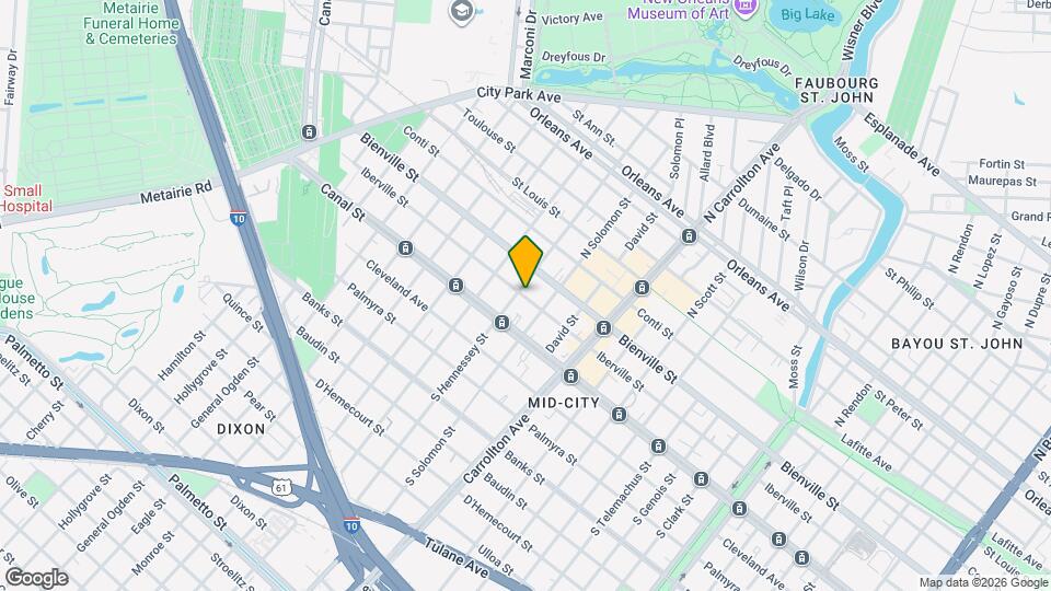 4233 Iberville St Mapa y Detalles de la Ubicación