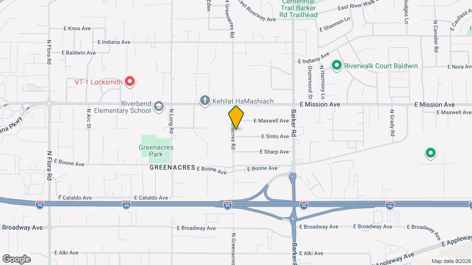 18307 E Sinto Ave Mapa y Detalles de la Ubicación