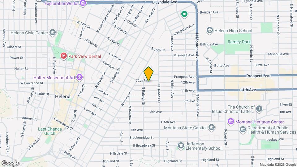 819 12th Ave, Unit 819 12th Ave- Downstairs Map and Location Details