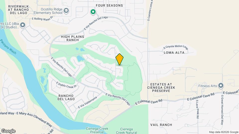 14065 E Copper Mesa Ct Map and Location Details