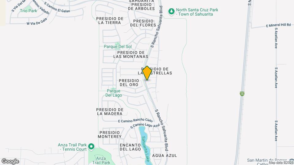 397 East Placita Rejilla Mapa y Detalles de la Ubicación