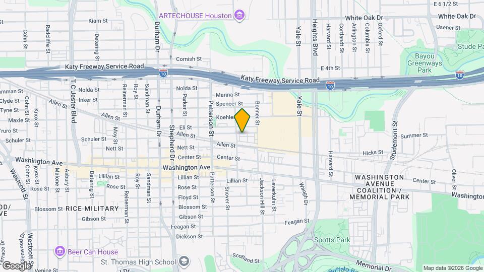 4213 Schuler St Mapa y Detalles de la Ubicación