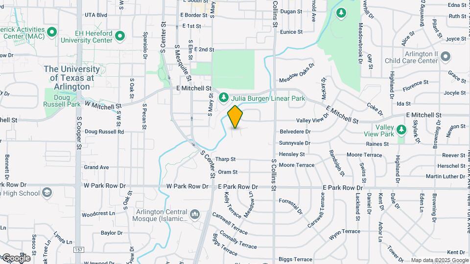 1205 College Oaks Dr Map and Location Details