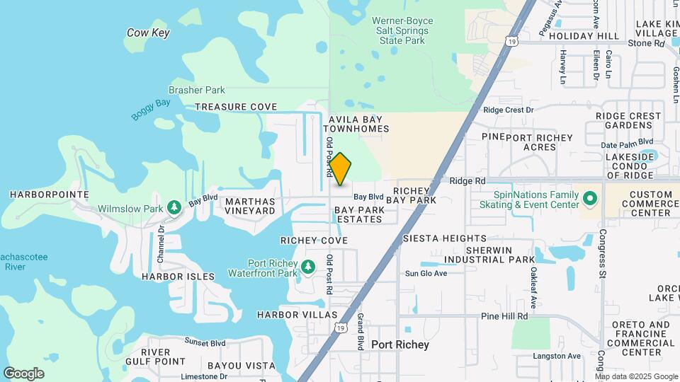 5541 Bay Blvd, Unit 5541 bay blvd Port Richey Map and Location Details