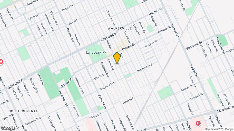 1385 HALL Map and Location Details