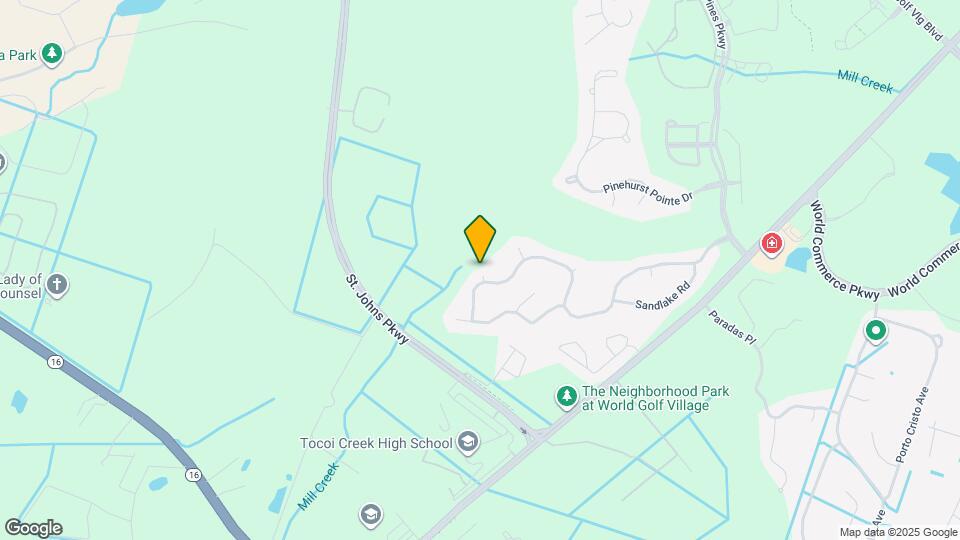 705 Merriwood Ln Mapa y Detalles de la Ubicación