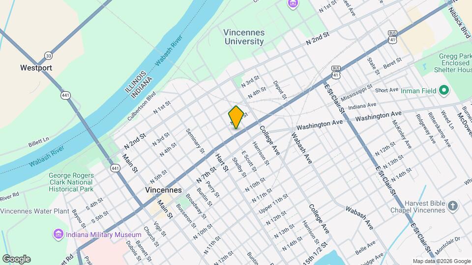 810 N 6th St Map and Location Details