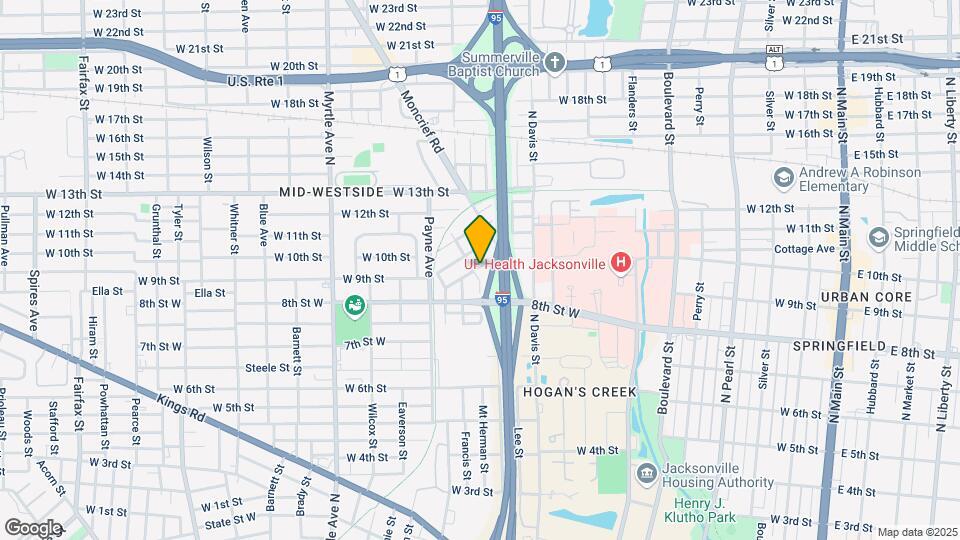 1044 Reiman St Map and Location Details
