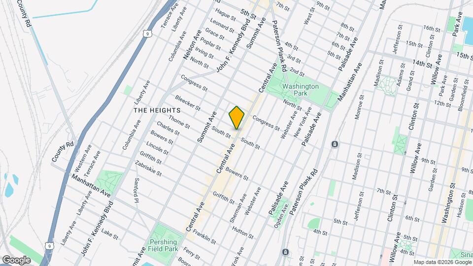 435 Central Ave Mapa y Detalles de la Ubicación