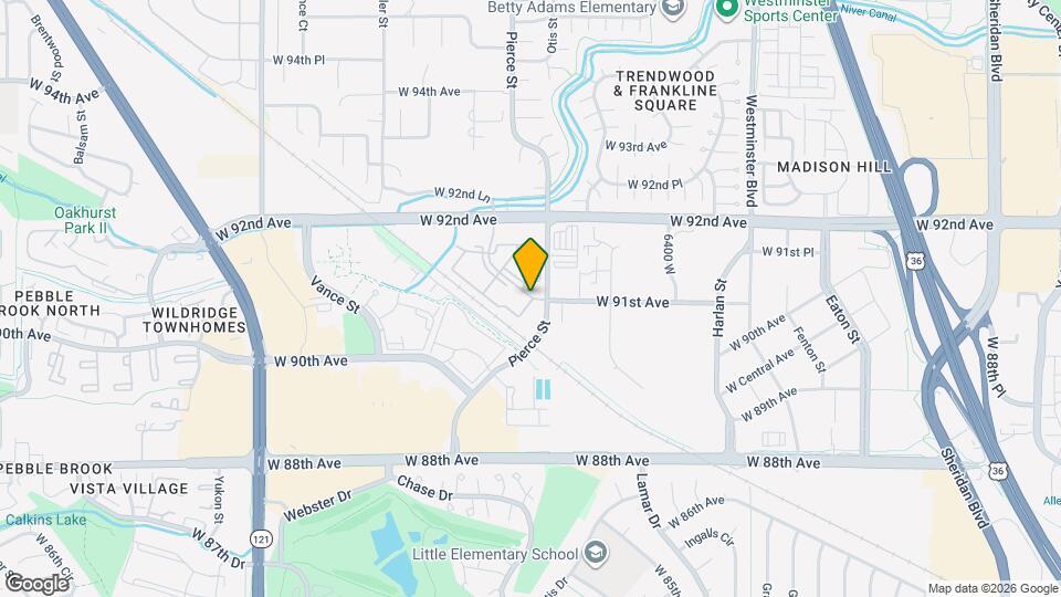 Cascade Village Apartments Map and Location Details