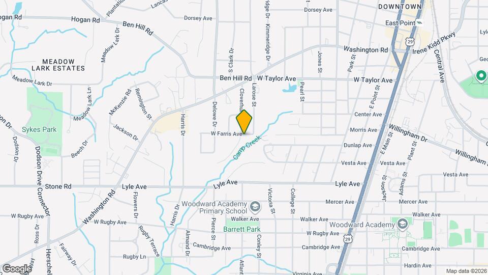 3158 Cloverhurst Dr Map and Location Details