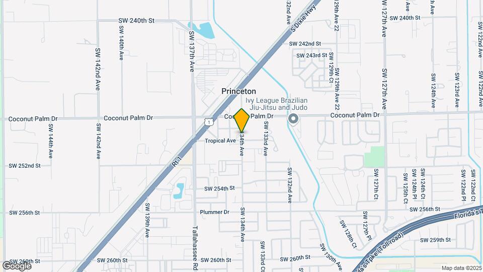 24940 SW 134th Ave Map and Location Details